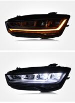 Headlights Assembly For AUDI A7 20 11-20 18 Retrofitting New Matrix LED Daytime Light Lens Dynamic Signal Light - Image 5