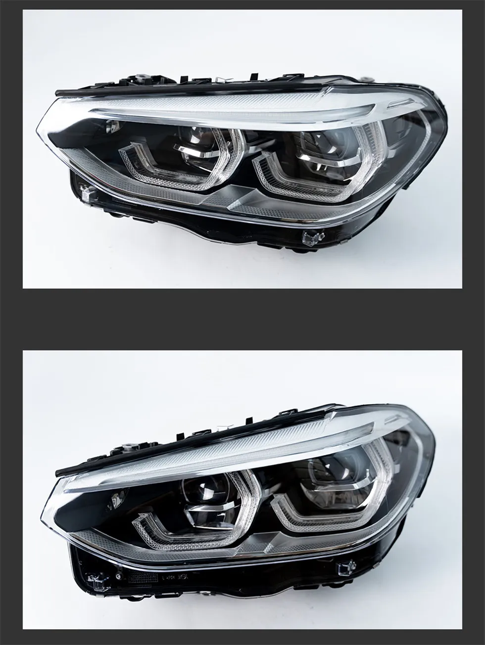 LED Headlight Bulbs Parts For X3 G08 Head Lights Style Replacement DRL Daytime lights Lighthouse Projector Facelift