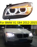Car Accessory for BMW X1 E84 20 12-20 15 LED Head Lights Fog Lights Day Running Light Highlight Turn Signal Headlights