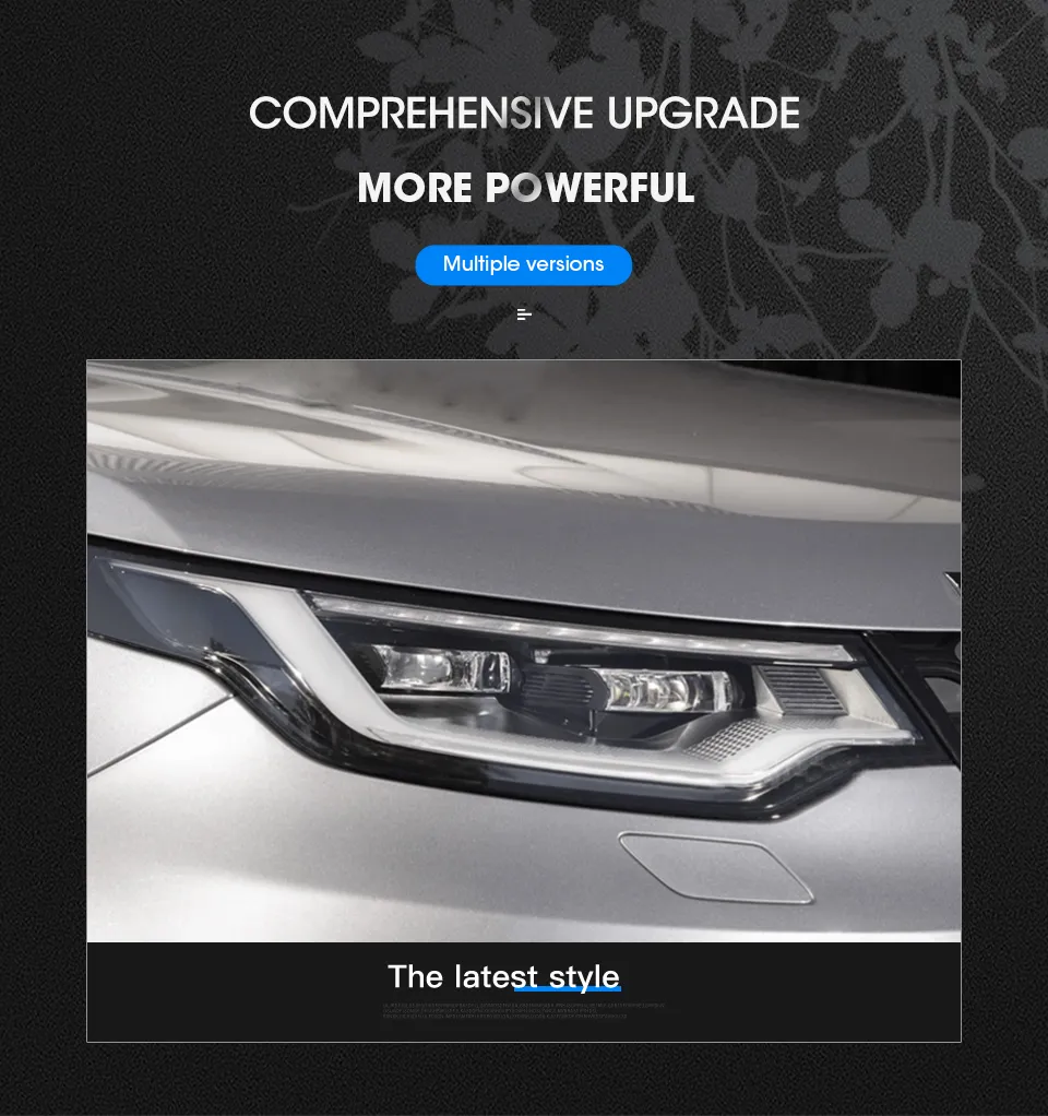 Car Headlights for Land Rover Discovery 5 LED Headlight 20 17-20 20 LR5 DRL Driving Lights High Beam Head Light