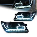 Headlight LED For Dodge Journey 2009-17 Freemont high beam DRL turn signal Auto Headlight Assembly