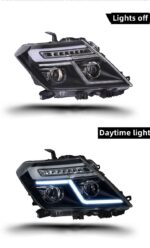 Headlights for Nissan Patrol Y62 2012-20 18 LED DRL Head Lights Dynamic Assembly Turn Signal Auto Front Lamp - Image 4