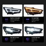 Car Headlights Styling for Audi A4 B9 20 17-20 20 A4L LED Running Light DRL Head Lamp Front Light Assembly - Image 3