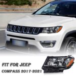Origin Headlights For Cars for Jeep Compass 20 17-2021 Front Lamp High Low Beam Highlight Turn Signal Running Headlight
