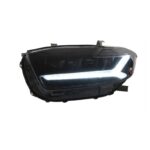 Car Head Lights Parts For Kluger highlander 2009-2011 Front Headlight Replacement DRL Daytime light Projector Facelift - Image 2