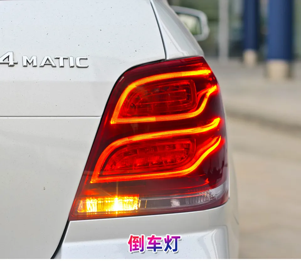 Car Lights For Benz GLK 20 08-20 15 X204 GLK200 GLK260 GLK300 LED Auto Taillight Assembly Upgrade Brake Reverse