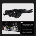 Auto Headlight For Fortuner 20 16-20 20 Upgrade Lexus styling Front Head Light DRL Turn Signal Lights Low High Beam - Image 4