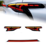 LED Tail Lights for Toyota Sienna Tail Light 20 21-2023 Tail Lamp Brake Reverse Dynamic Turn Signal Rear Through Lamp - Image 2