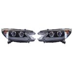 Car Styling LED Headlight for Honda CRV 2012-2014 DRL Double Lens Hid Bi Xenon Running Lights Auto Accessories - Image 2