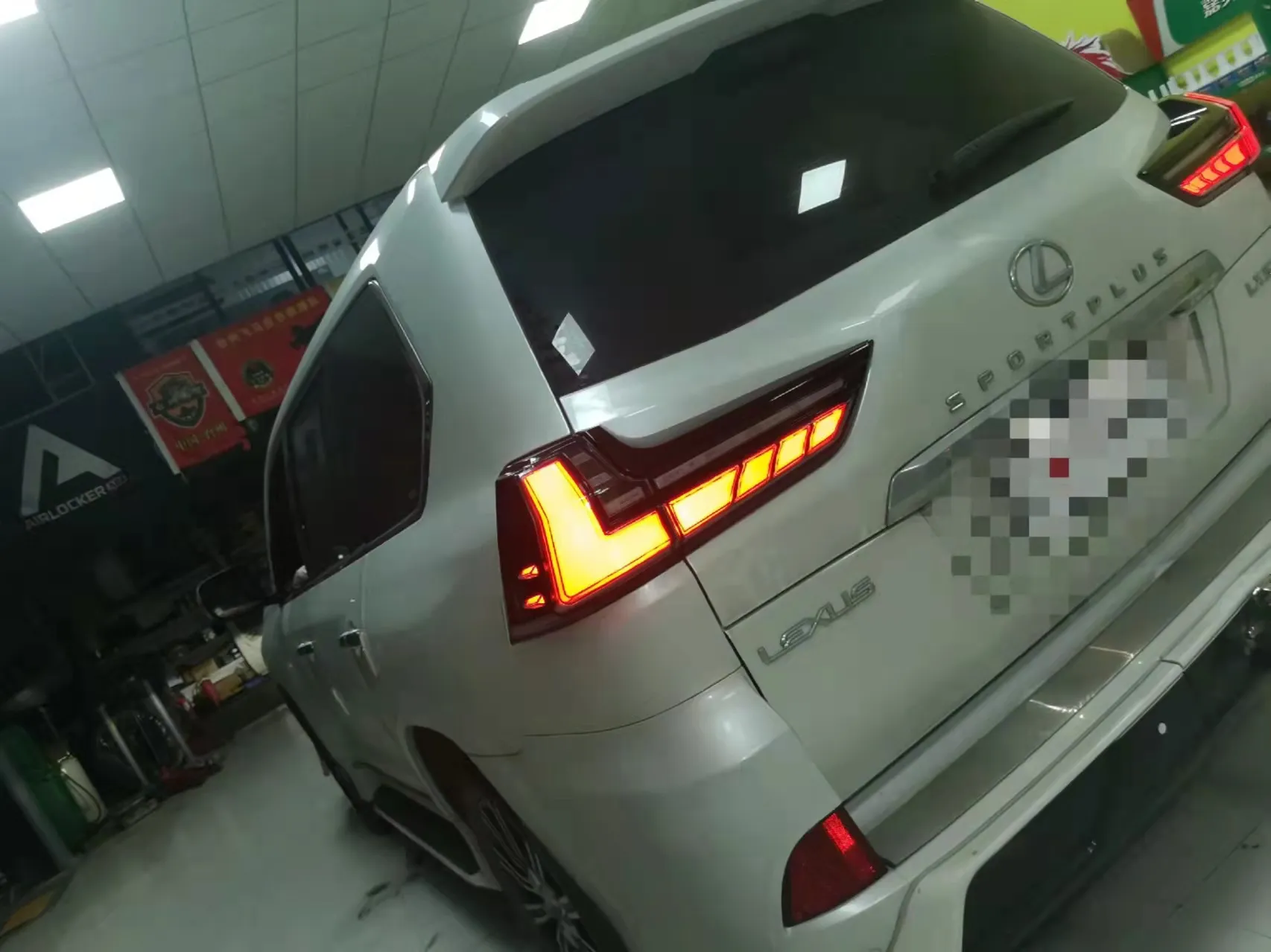 Car Lights for Lexus LX570 20 16-20 22 Animation LED Tail Lamp Rear Lamp Turn Signal Dynamic DRL Automotive Accessories
