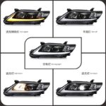 Car Styling For Toyota Camry 2009-2011 Car Dynamic Turn Signal LED Headlight Assembly Upgrade LED Street Lights - Image 3