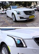Auto Headlights For Cadillac ATS-L 20 14-20 18 ATS L Headlights LED DRL Running Lights Bi-Xenon Beam Fog Lights Angel Eyes - Image 5