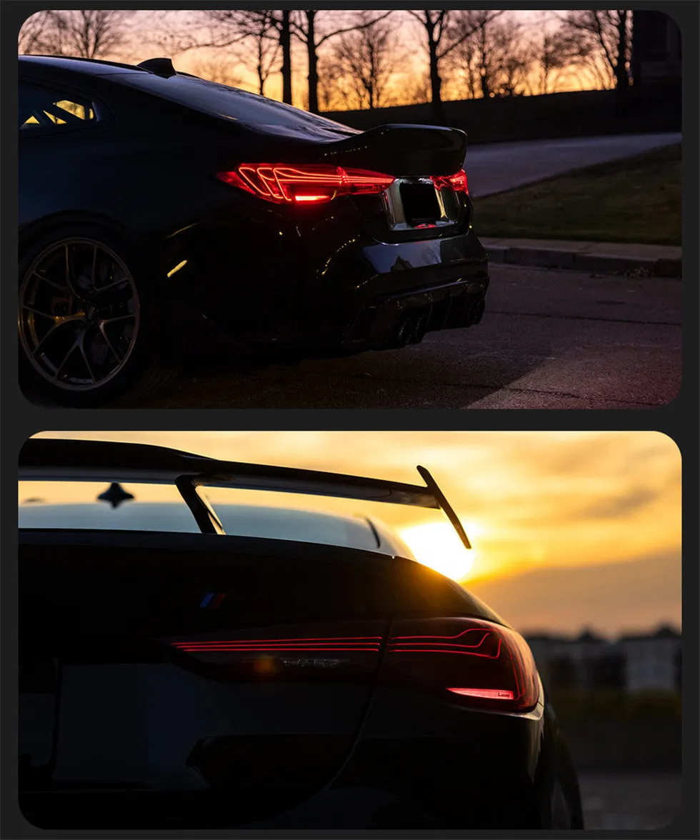 Car Tail Lights for BMW G22 G82 M4 GTS 425i 430i 20 20-2024 Upgrade Laser Dynamic Signal Automotive Accessories