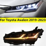LED 4-Lens Headlights For Toyota Avalon 20 18-2023 Upgrade US Version Daytime Running Lights Dynamic Turn Signals Lamp