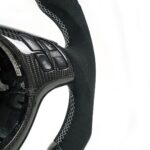 Carbon Fiber Steering Wheel leather Alcantara For BMW E46 Customized Lmprove Driving Experience - Image 5