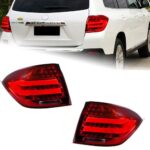Car Tail Light for Toyota Highlander 2007-2011 Rear Lamp DRL Dynamic Signal Brake Reverse Auto Accessories - Image 2