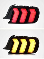 Car Taillight For Ford Mustang 20 15-20 21 RGB Style Tail Lights LED Street Lights Turn Signal Brake Taillight Assembly - Image 4