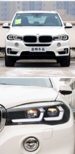 LED Headlight for BMW X5 X6 F15 F16 20 13-20 19 Headlamp F85 LED Turn Signal High Low Beam Daytime Running Headlights - Image 4