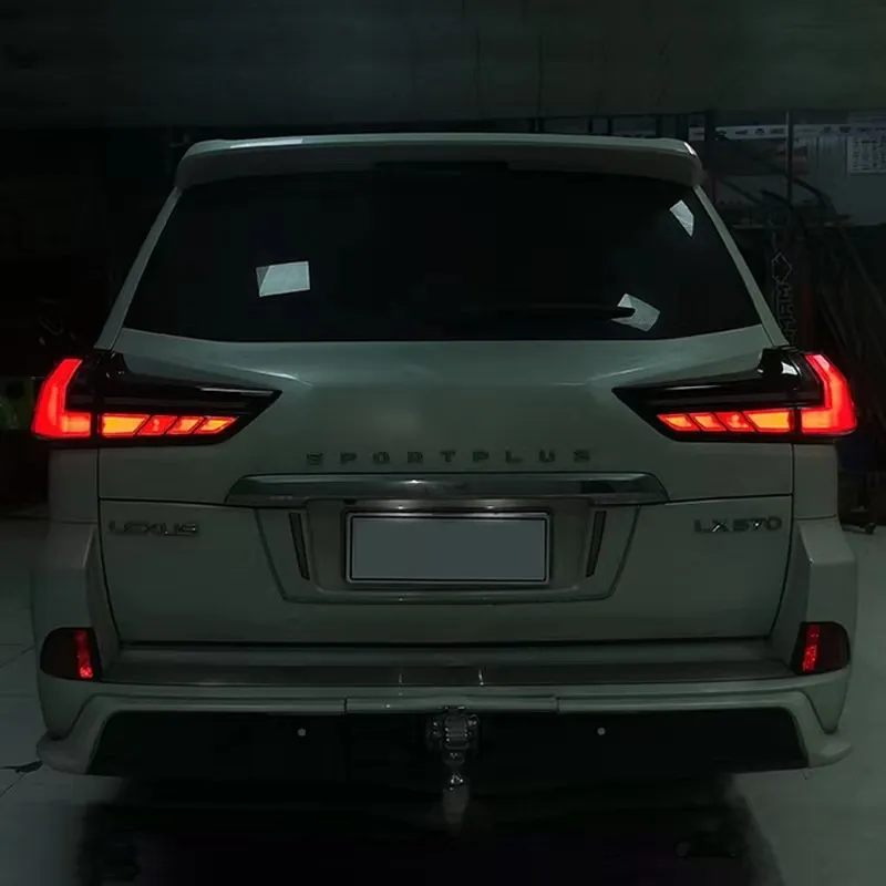 Car Lights for Lexus LX570 20 16-20 22 Animation LED Tail Lamp Rear Lamp Turn Signal Dynamic DRL Automotive Accessories