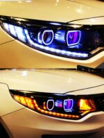 Head Lamp for KIA K5 Optima LED Headlight 20 15-20 18 Headlights K5 Optima DRL Turn Signal High Beam Angel Eye Projector Lens - Image 3