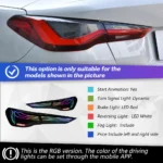 LED Taillight for BMW 4 Series M4 G22 G23 G82 GSL 425I 430I 20 19-2024 Rear Lights Turn Signal Brake Light Driving Reversing Lamp - Image 6