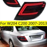 Tail Light for Mercedes Benz W204 C200 2007-2015 C260 Taillights Rear Lamp LED DRL Running Signal Brake Reversing Parking light Facelift