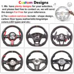 100% Real Carbon Fiber Steering Wheel For BMW 22,F23 & F45 M Sports F30,F31 4 F32,F33,F36 F87 M2,F80 M3,F82 F83 F15 F34 F20 - Image 4