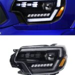 LED Headlight for Toyota Tacoma 20 12-20 15 LED Front Headlights Replacement DRL Daytime light Projector Facelift