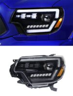 LED Headlight for Toyota Tacoma 20 12-20 15 LED Front Headlights Replacement DRL Daytime light Projector Facelift
