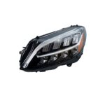Car Headlight Parts For Mercedes Benz W205 20 15-20 18 C300 C260 Head Lights Style Replacement DRL Daytime lights Lighthouse - Image 3