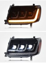 Car Headlights For Land Cruiser 1998-2007 LC100 Full LED Headlights 4700 DRL Daytime Lights LED Turn Signal Lamp - Image 5