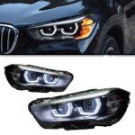 LED Headlights For BMW X1 F48 20 16-20 19 F49 LED Daytime Lights Front Lamp LED Headlight Turn Signal Light
