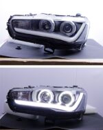 Car Headlight Assembly for Mitsubishi Lancer EVO 20 09-20 16 Front Light DRL Head Lamp LED Angel Eye Xenon Headlights - Image 2