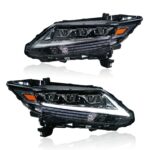 Full LED Lamp Headlights Assembly For HONDA ODYSSEY 20 15-2021 Blue DRL Running Lights High Beam Signal Head Lamp - Image 3