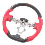 Steering Auto for Nissan Syply Carbon Fiber Racing Steel Wheel Car Driving Parts - Image 4