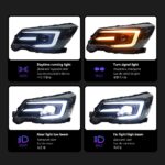 Head Lamp For Subaru Forester Headlights 2013-20 16 Upgrade Styling LED Daytime Lights DRL Turn Signal High Beam - Image 3
