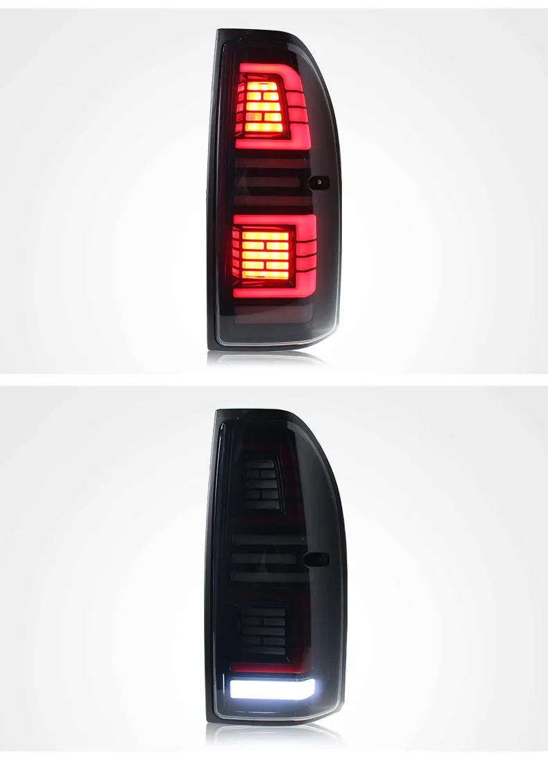 Car Taillight Assembly For Toyota Prado LC90 LC95 3400 1996-2002 LED Street Turn Signal Lights Accessory