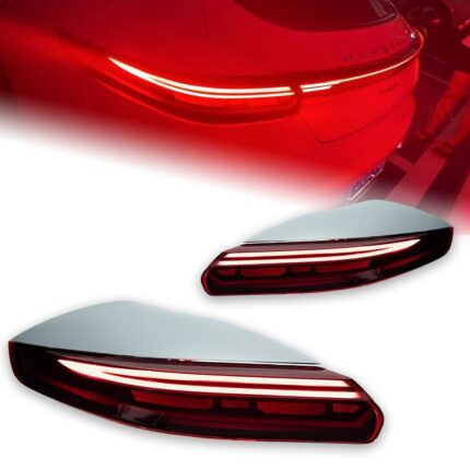 Car Taillights For Porsche Panamera 970.2 20 14-20 16 LED Turn Signal Tail Light DRL Brake Reverse Stoplight