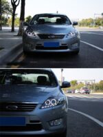 Head Lamp For Car Ford Mondeo 20 09-20 12 Fusion Headlights Fog Lights Day Running Light DRL H7 LED Bi Xenon Bulb Car Accessory - Image 3