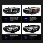 LED Light Source Headlights For BMW 4 Series F32 F33 F36 M4 2013-20 19 Dynamic Turn Signal High Beam Daytime Running Lights - Image 4