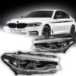 Car LED Daytime Running Lights For BMW G30 Headlights 20 17-20 20 525i 530i 535i G38 F90 Low Beam Front Lamp - Image 2