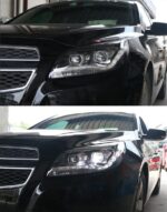 LED Head Light Parts For Malibu 20 12-20 15 Front Headlights Replacement DRL Daytime light Projector Facelift - Image 4