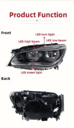 Headlamp For BMW 7 Series 2009-20 15 Upgrade All LED F02 Styling Headlight LED Daytime Light High Beam Accessory - Image 5