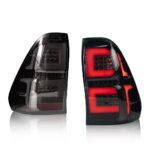 Car Styling Rear Light For Toyota Hilux 20 15-2021 DRL Running Lights LED Sequential Turn Signal Taillight Brake Reverse - Image 2