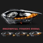 LED Headlights Bulb for Honda VEZEL 20 15-20 18 Highlight Running Lights Upgrade Headlights With Demon Eye - Image 5