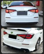 Auto Taillight For Honda CIVIC 11th Tail light 20 22-2024 Eagle Eye Styling LED Taillight Assembly Rear Brake Reverse Lights - Image 4