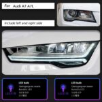 Car Lights Assembly For Audi A7 20 11-20 17 RS7 Headlights Full LED Headlight DRL With Dynamic Turning Signal Lamp - Image 4