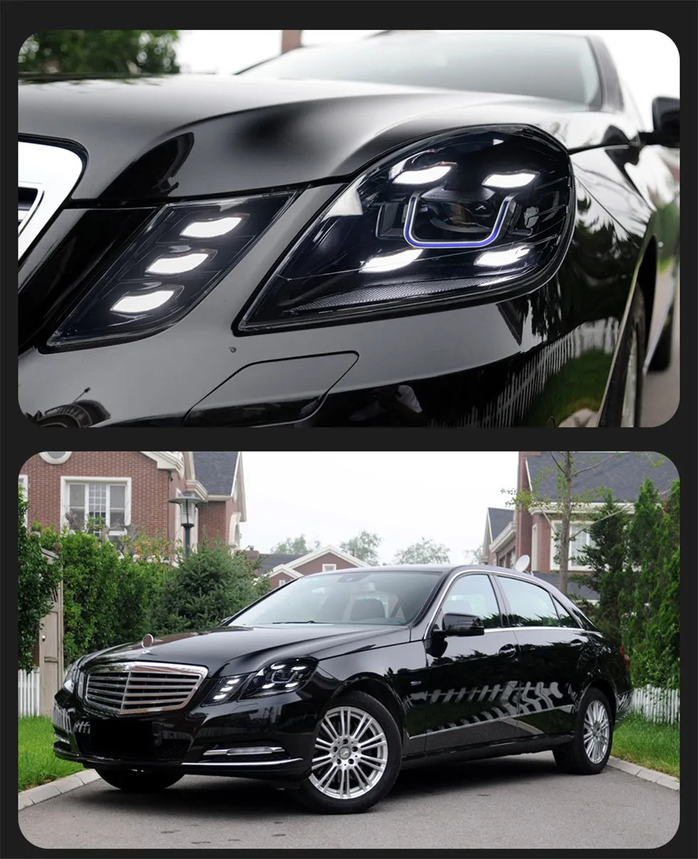 Auto Styling LED Light Bulb Headlights For Benz E-Class W212 W211 20 09-20 16 DRL Daytime Running Lights