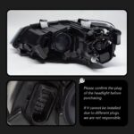 Car Head Lights for VW Polo Headlight 20 11-20 18 Vento front Signal DRL Hid Bi Xenon Beam Head Lamp - Image 4