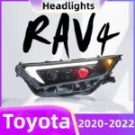 LED Headlights for Toyota RAV4 20 20-20 22 Car Upgrade Running Lights High Beam Signal Driving Light
